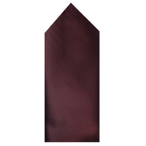 Image of LEONARDI Men's Solid Pocket Square | 30cm x 30cm | Smooth texture | Microfiber | Pack of 1 |