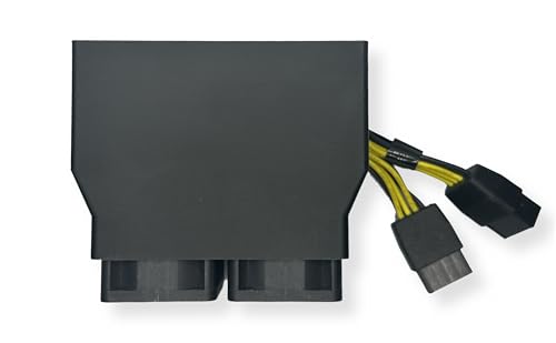 GPU Replacement Parts Custom Cooling Fan Adapter Dual 40mm Fans Compatible with Nvidia RTX PRO 6000 Blackwell SE, H100, A100 & CMP-170HX