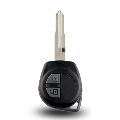 Clé de Voiture pour Suzuki 2 Boutons Remplacement boîtier de clé à Distance Coque Fob boîtier pour Suzuki Grand Vitara Swift Igins Alto SX4