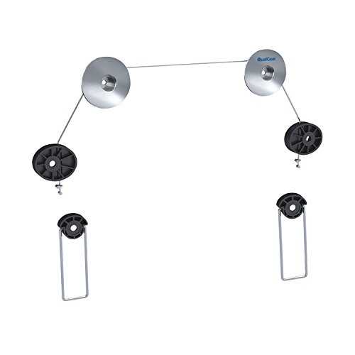 QualGear QG-TM-001 Picture Hanging Style Ultra Low Profile TV Wall Mount for Most 37 to 70-Inch TVs and Monitors, Aluminum [CHECK VESA COMPATIBILITY BEFORE PURCHASE], silver