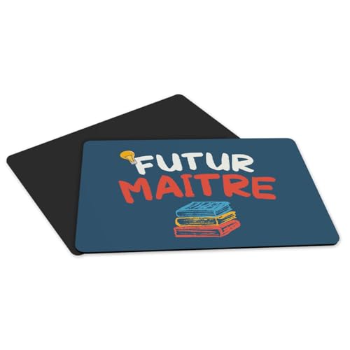 Sets de table bleu caoutchouc grand format pour repas et ecole