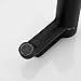 Design Black Spray Painting Bathroom Faucet Sink Mixer Tap Brass Cold And Hot Water Basin Taps