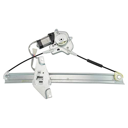 Image of TRQ Front Driver Side Power Window Motor and Regulator Assembly Power Compatible with 1992-1996 Toyota Camry Sedan