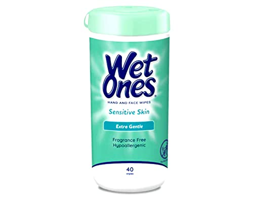 Wet Ones Sensitive Skin Hand and Face Wipes
