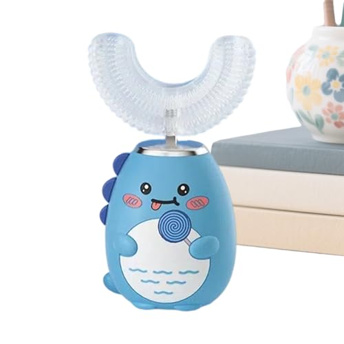 Cepillo de dientes eléctrico en forma de U, limpiador de boca completa, temporizador de cepillo de dientes de 3 modos, limpieza de dientes portátil, herramienta de viaje de viaje, accesorio de hotel