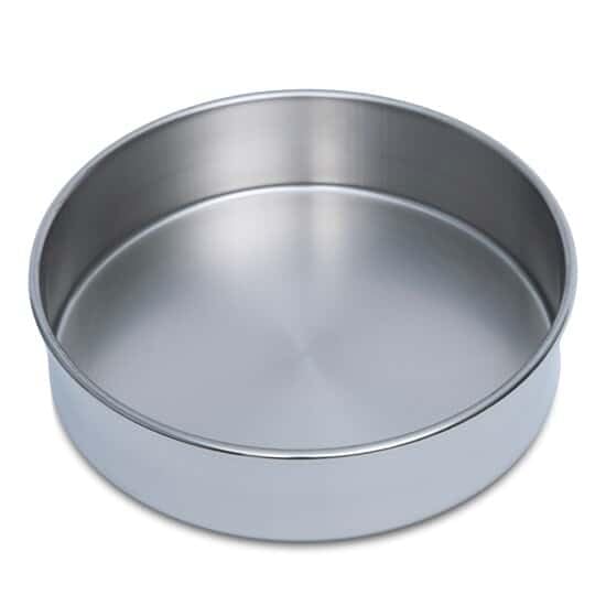 W.S. Tyler 8491 Receiving Pan for 8" Diameter Stainless Steel Full Height Sieves