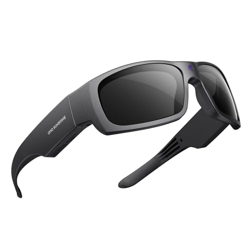 Image of OhO Camera Sunglasses,HD 1080 Sports Cam Sunglasses with Built in 15MP Camera and Polarized UV400 Protection Safety and Interchangeable Lens