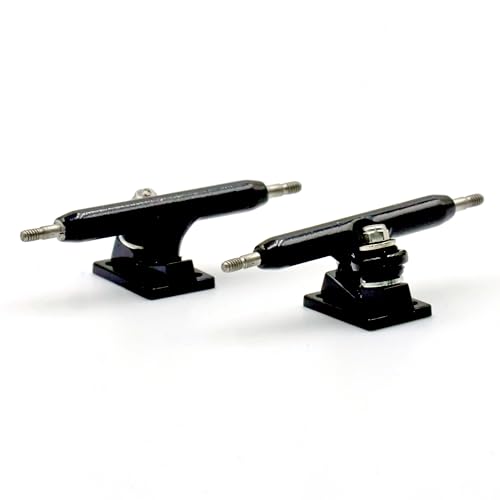 RACOFSB A1 Pro Fingerboard Trucks 36mm 34mm 32mm with New Base and Pivot Cup (34mm Black)