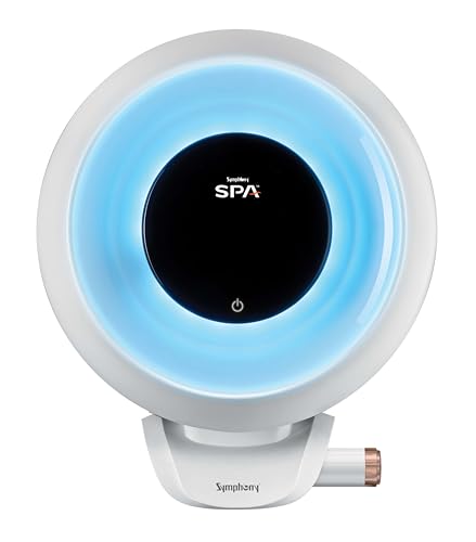 Symphony SPA Geyser 15 Litre 5 Star Rating Water Heater | Hair Fall Control Smart Geyser | PUROPOD Filter | 2KW Heating | Glassline Tank | Warranty: 7 Yr Tank, 3 Yr Heating element, 2 Yr Product