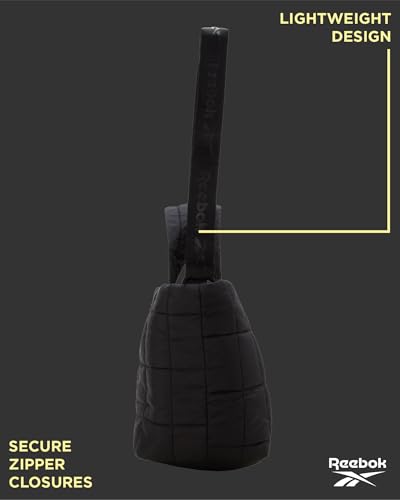 Reebok Crossbody Bags for Women - Lightweight Nylon Small Cross Body Bag Purse with Adjustable Strap for Casual Travel4