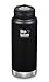 Klean Kanteen TK Wide Kanteens Vakuum-isoliert – Neuer 2019 (946 ml), Shale Black (Loop Cap))