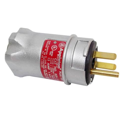 NIB - Replacement for Appleton - ECP1523 - Appleton Cjppb1775Gmtdow Appapp Ecp-1523 2W-3P Plug