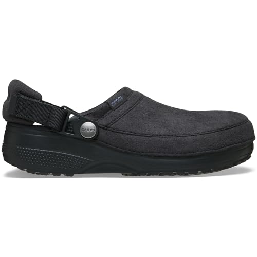 Image of Crocs Unisex-Adult Classic Crafted Canvas & Suede Clogs