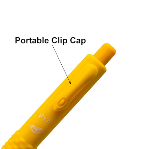 Maydahui 9 Pcs Mini Bolígrafos de Gel Retráctiles 0.5mm miniatura 4