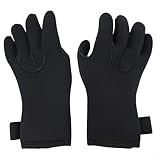Guantes de buceo de neopreno de 5 mm de grosor para hombre diseñados para proporcionar calidez y protección durante el esnórquel, surf, vela y rafting (L)