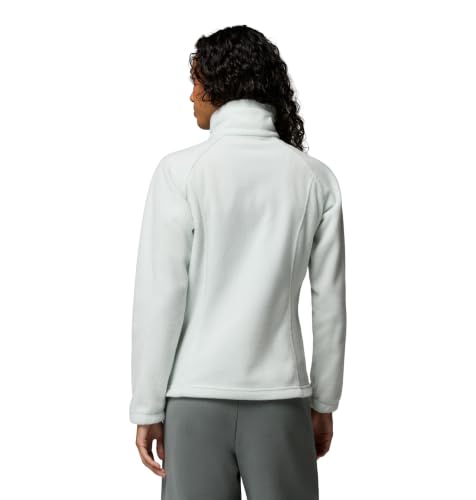 Image of Columbia Women's Plus Benton Springs Full Zip Fleece Jacket, Tea Light, 1X