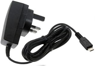 Micro USB UK Mains Charger Compatible With - Galaxy ACE 3 / S / S2 / S3 / Mini / S4 Active / Note 2 / 3 / Mega 6.3 / Note 8.0 / Nexus 4 / 5 / 6 / 7 / 10 / 2 / S5 / S6 / S7 / Edge and Raspberry Pi