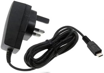 Micro USB UK Mains Charger Compatible With - Galaxy ACE 3 / S / S2 / S3 / Mini / S4 Active / Note 2 / 3 / Mega 6.3 / Note 8.0 / Nexus 4 / 5 / 6 / 7 / 10 / 2 / S5 / S6 / S7 / Edge and Raspberry Pi