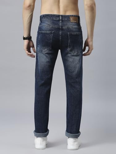 Image of Thomas Scott Men's Regular Fit Mid Rise Mid-Rise Stretchable Jeans