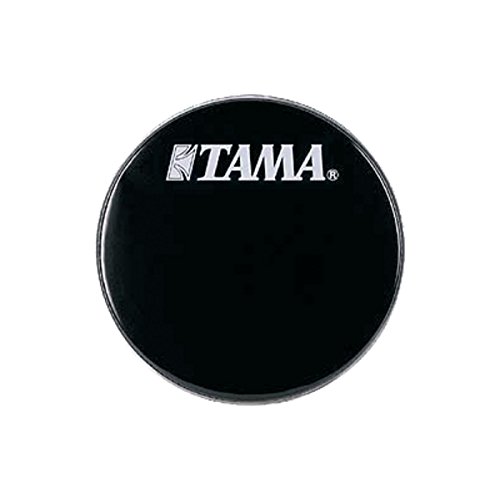 TAMA BK22BMWS Bass Drum Front Head 22 Black w Logo (TAM