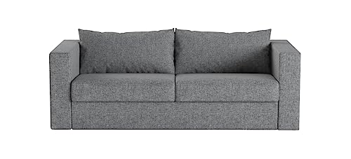 Elephant In A Box Dynamic Sofa - Convertible Couch For Living Or Dorm Room, Modular Sectional Sofa With Easy Set-Up, Grey #TOP26