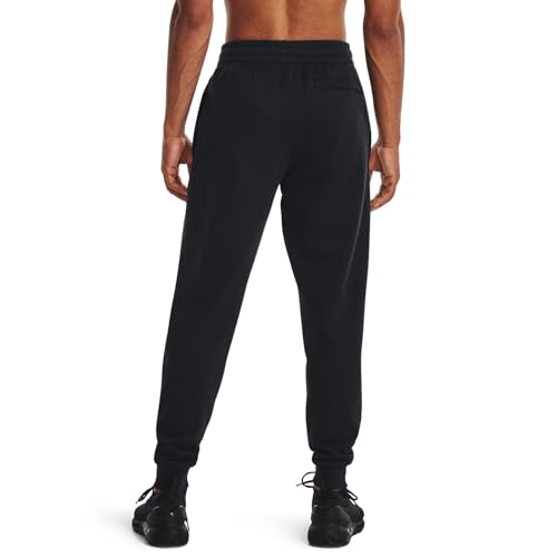 Under Armour Ua Rival Fleece Joggers, Pantalones deportivos Hombre, Negro, XL - imagen 11