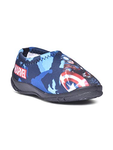 Image of Marvel Boys Avengers Kids Boys Navy Lycra Shoes by Toothless Walking Shoes