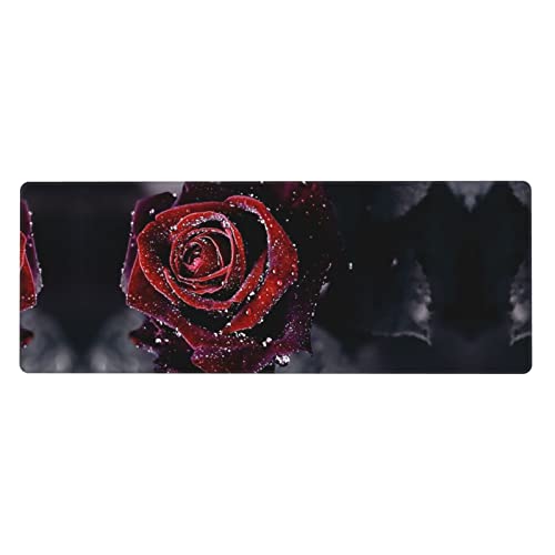 Tapis de souris de jeu pour décorer le bureau de la maison Dew Rose