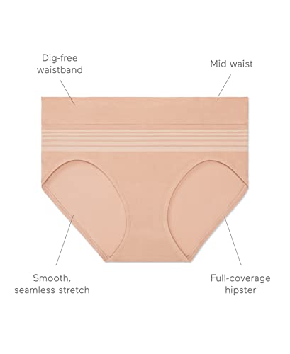 Image of Warner's womens Warners Womens No Pinching, No Problems Dig-free Comfort Waist Smooth and Seamless Hipster Ru0501p
