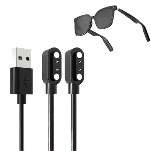 Xininyia Smart Glasses Charger,1 Pack Compatible with SmartGlasses Charging Cable Magnetic USB...