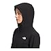 THE NORTH FACE Women's Shelbe Raschel Fleece Hooded Jacket (Standard and Plus Size), TNF Black, Medium
