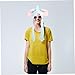CATIEBYE Funny Elephant Hat with Moving Ears Adorable Cartoon Accessory for Parties Photography and Cosplay Cute Animal Cap for All Ages