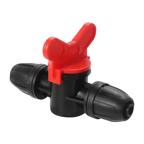 Riego botánico eficiente con la válvula para manguera de 8 mm y bloqueo 6
