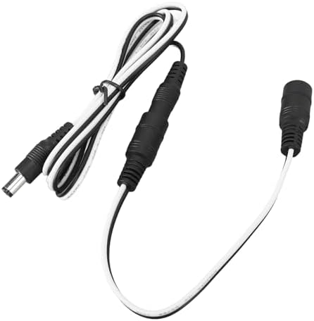 RASTKY Solar Panel Cable Wire to Solar Cable with Male Connector 5.5 to 2.1 Panel Fan Connection Photovoltaic Power - 5