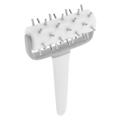 DECOMELODY ピザドッカー スパイクローラー 非粘着性能で焼き菓子の食感向上 多用途でクッキー パン生地対応 頑丈で手入れ簡単 家用キッチン向