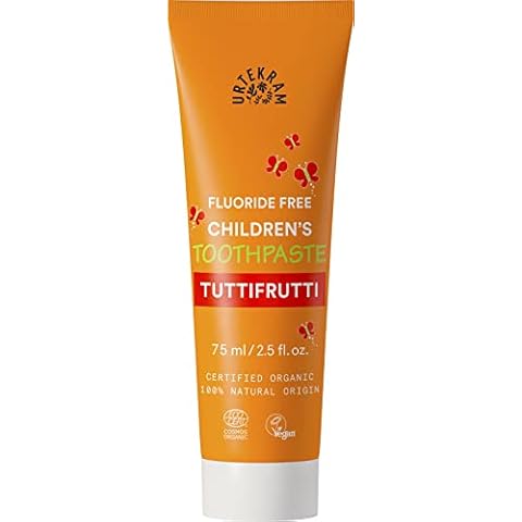 Urtekram Toothpaste - Trutti Frutti - Childrens - Vegan, Organic, Natural Origin, 75 ml Cover