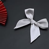 LUMoony 50 lazos de cinta de satén de 1 pulgada, mini cinta de regalo de satén, mini lazos de satén para regalo de fiesta, boda, costura, regalo, manualidades, decoración, lazo, corbatín