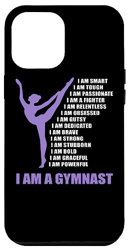 Hülle für iPhone 15 Pro Max I Am A Gymnast Gifts For Girls Gymnastics Gift Ideas
