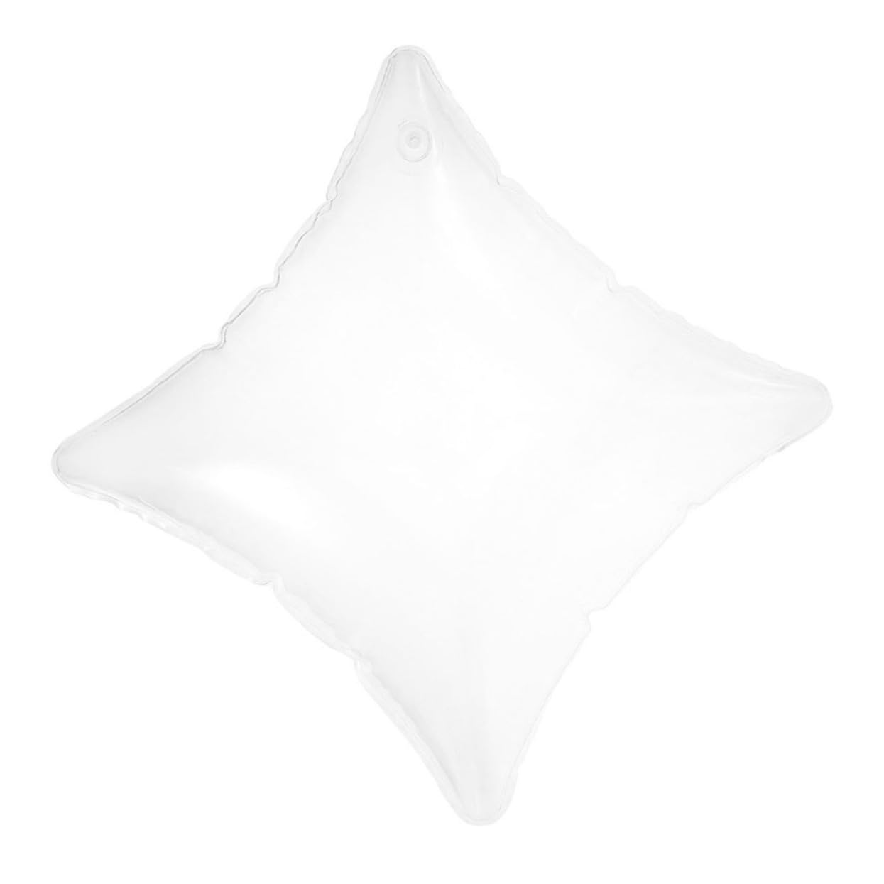 Oreiller Gonflable Transparent pour Camping Voyage et Randonnée Coussin Dorsal et Support Lombaire Léger et Pliable