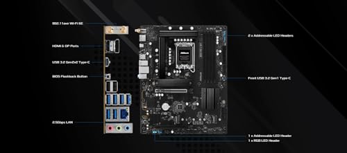 ASROCK B860M Pro-A WiFi (1851) (D) - Scheda madre - Immagine 8
