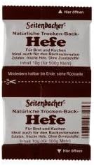Seitenbacher Trocken-Back-Hefe 20 g