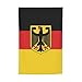 Seocka German Eagle Flag Garden Flag Welcome Flag Vertical Seasonal Double-Sided Flags For Party Yard Outside Decor 12x18 Inch