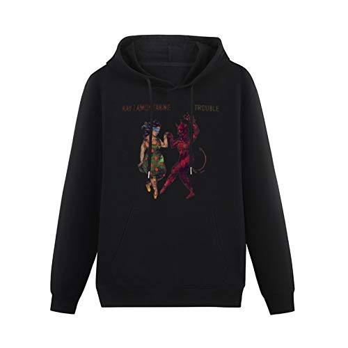 Photo de MIAOCHEN Ray Lamontagne Trouble Hoodies Pullover Long Sleeve Sweatshirts Black L