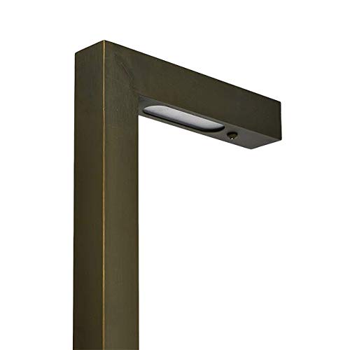 Marslg Brs3 Contemporary Solid Brass Low Voltage Landscape Accent Path And Area Light In Antique Bronze Finish, Ground Spike And Free G4 Led Bulb (2-Pack), 36Pl03Bsx2 #TOP2