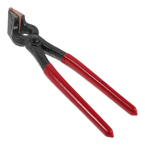 Alicates para doblar bordes de cuero manuales con prensa lisa y mango cómodo 2