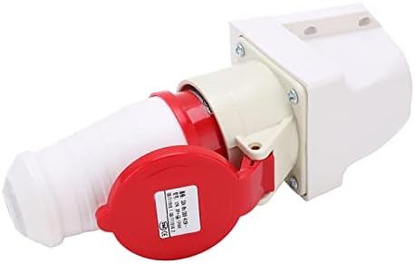 Zestaw Gniazd Wtykowych Przemysłowych 380-415V 32A 3P + E IP44 Wodoodporny Przemysłowy Adapter Złącza 4-pinowe Gniazdo Wtykowe Przemysłowe do Placów Budowy