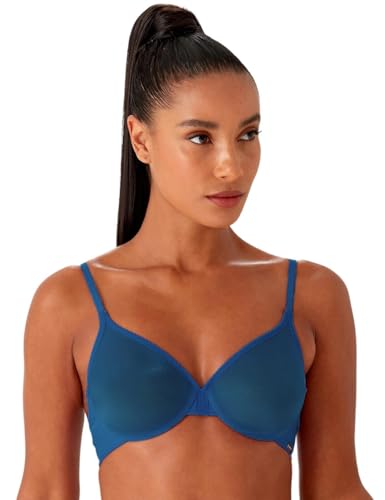 Image of Gossard Glossies Sheer Underwire Bra - Barely-There Moulded Plunge, Invisible Under Clothing