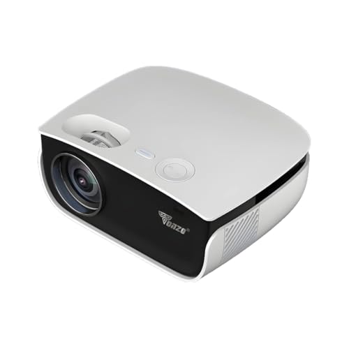 Image of TONZO LS-215 HD Projector | 720p Native, 1080p Supported | 4000 Lumens | 150 inch Display | Wi-Fi, USB, HDMI | Home, Office, School Theater Use | Keystone Adjustment