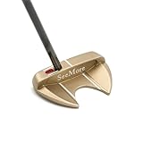 シーモア(SeeMore) ゴルフパター ブロンズモデルTストレート マレットタイプ 34インチ