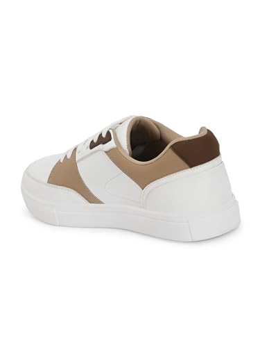 Image of Centrino Womens Sneaker |Sneaker for Women | Stylish Lace-Up Design | Soft Cushioned Insole for Comfort | Lightweight & Breathable | Perfect for Casual Wear (6877)